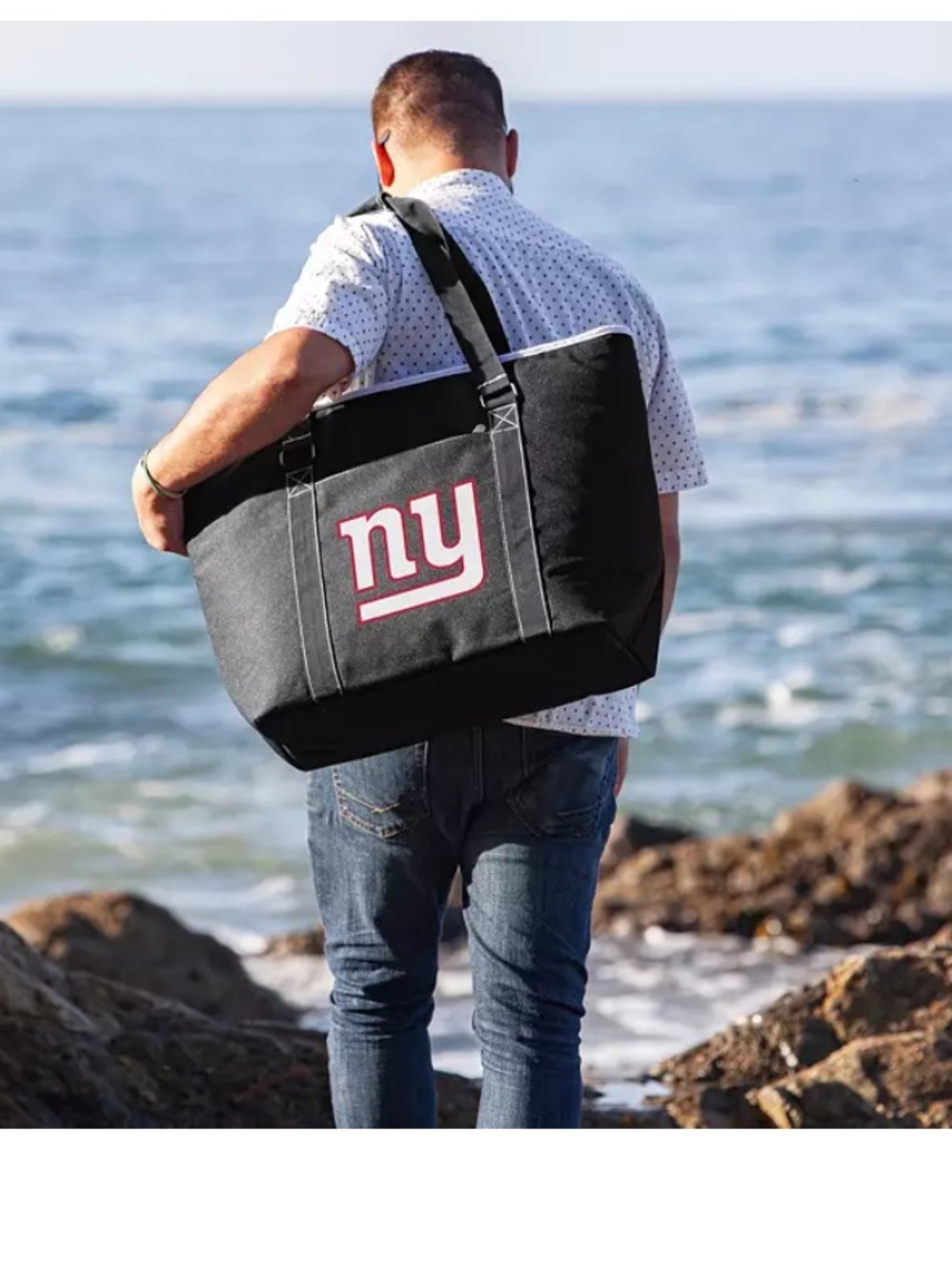 Picnic Time NY Giants Tahoe XL Cooler Tote: NEW